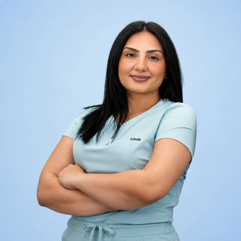 Linda Markos, dental assistant at Omni Dental in Arlington Heights