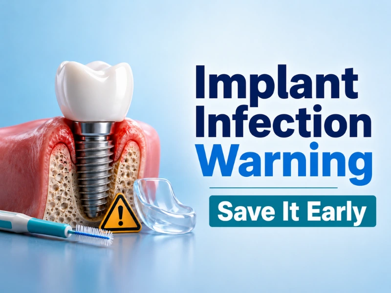 Dental Implant Infections- Warning Signs and How to Protect Your Implant