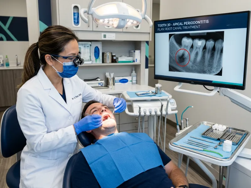 Discoloration of the Tooth