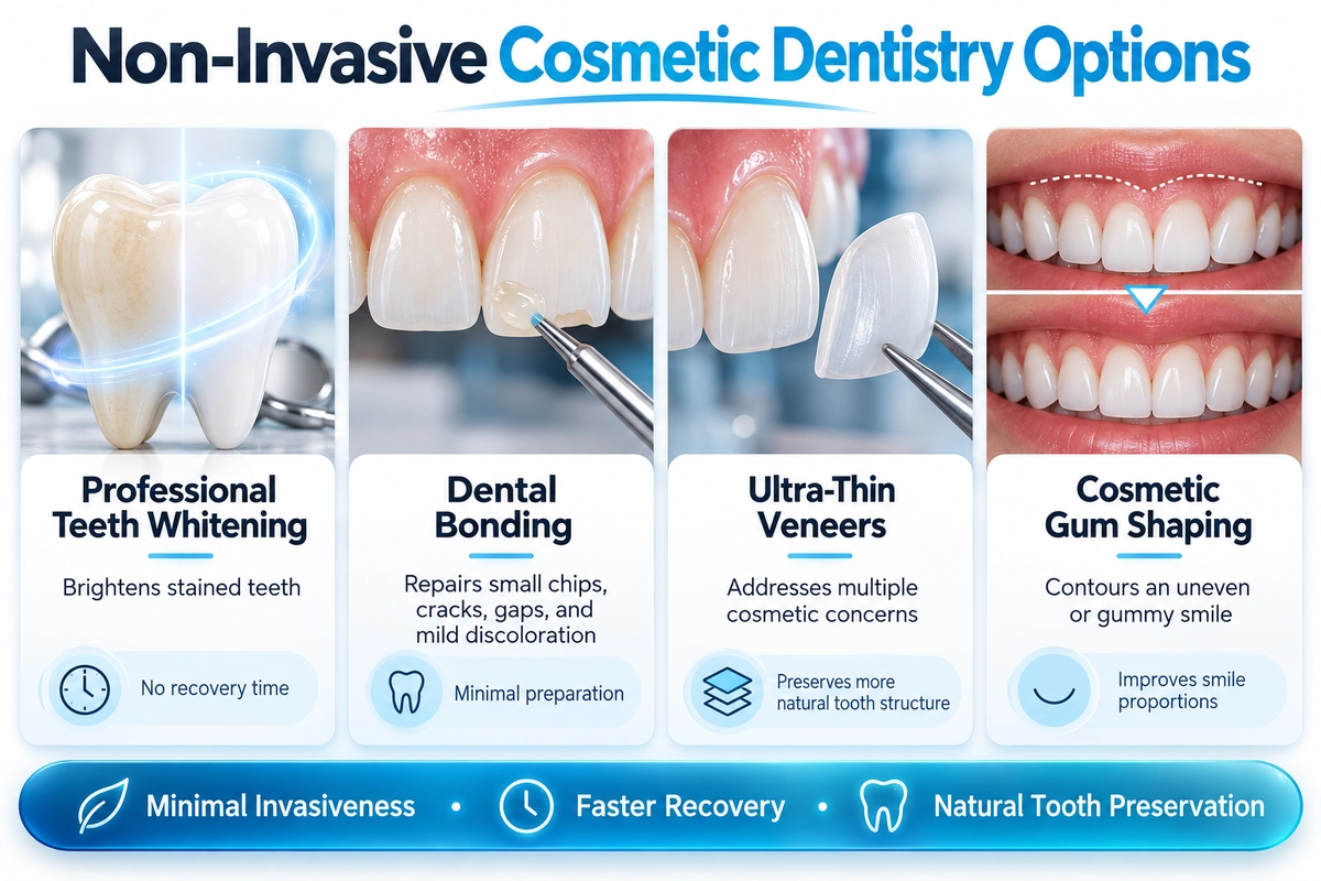 Non-Invasive Cosmetic Dentistry Options-Your Complete Guide