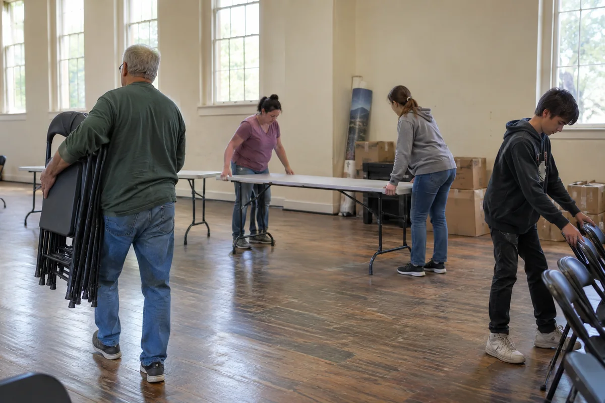 The Real Community Building Happens Between the Formal Moments