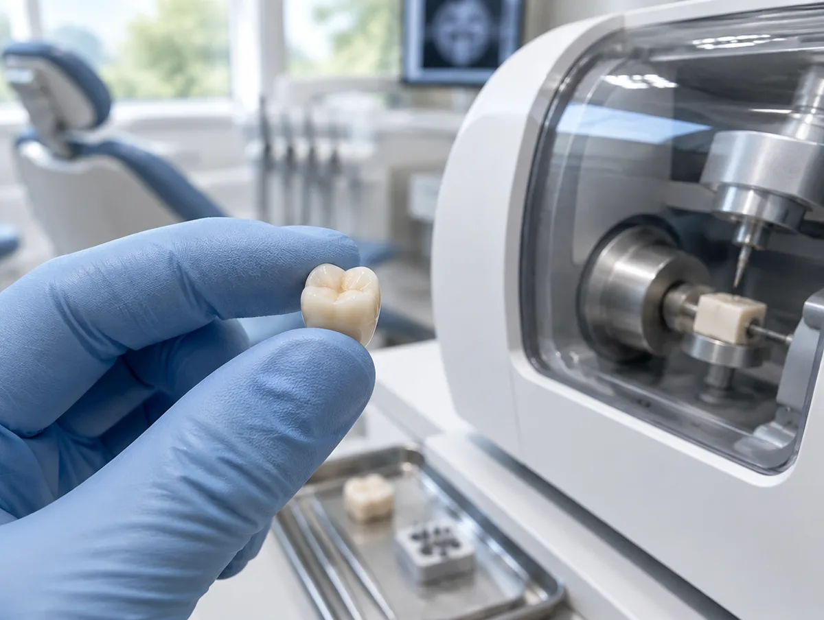 How do single-visit crowns work: Omni Dental, Arlington Heights, IL