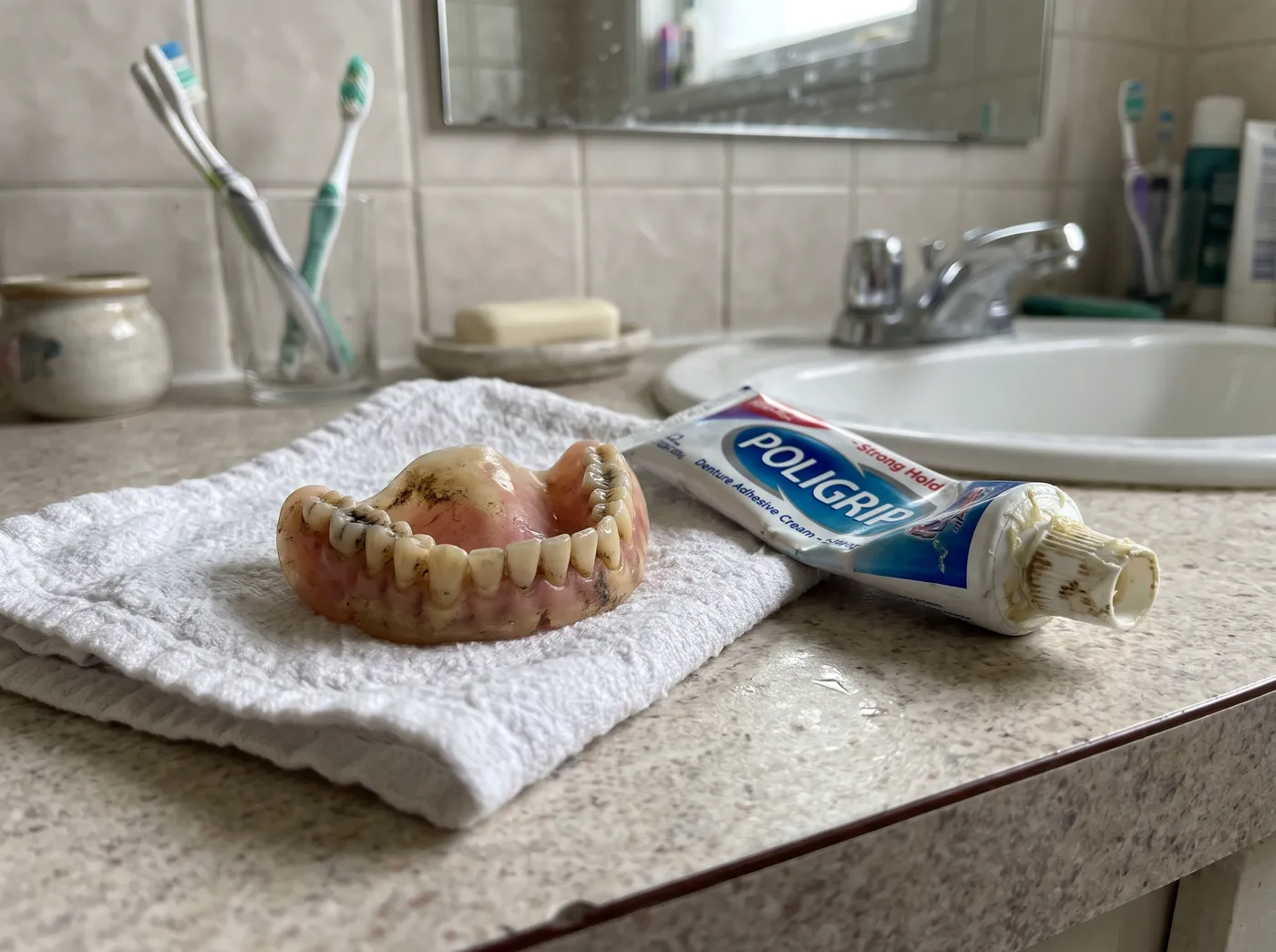 Is your denture slipping clicking or rubbing at Omni Dental in Arlington Heights, IL