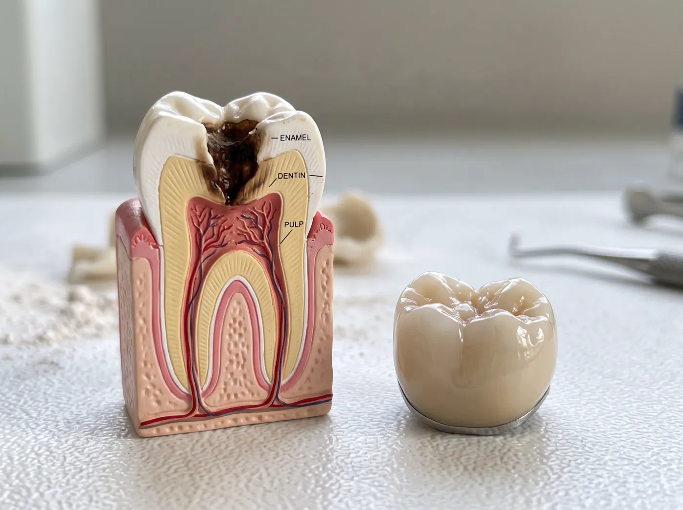 What if a cavity is too deep for a filling at Omni Dental in Arlington Heights, IL