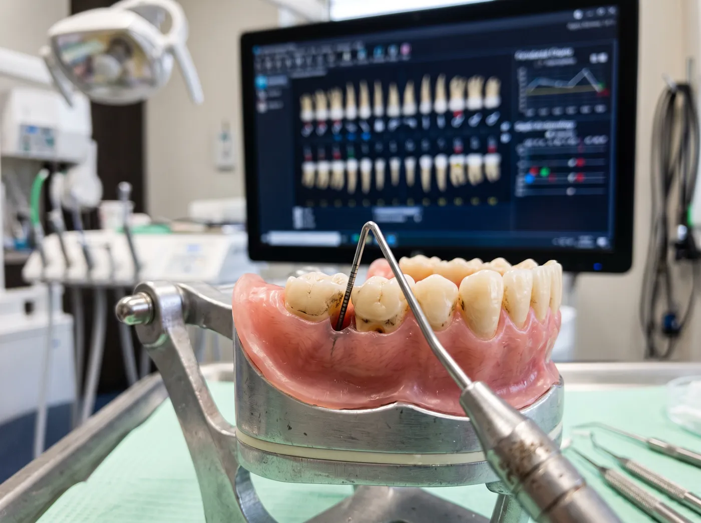 How is gum disease diagnosed at Omni Dental in Arlington Heights, IL