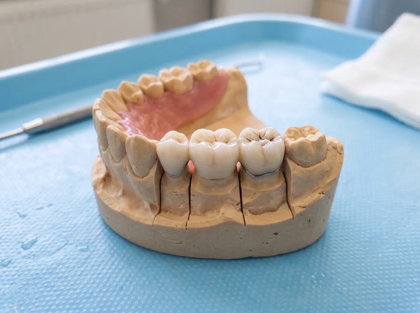 Dental bridge consultation at Omni Dental in Arlington Heights, IL