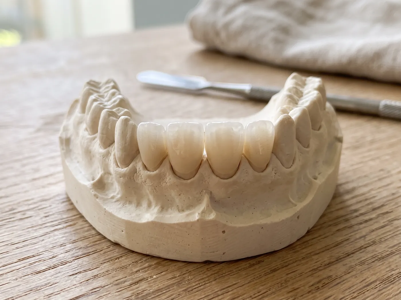 Natural porcelain veneers smile at Omni Dental in Arlington Heights, IL