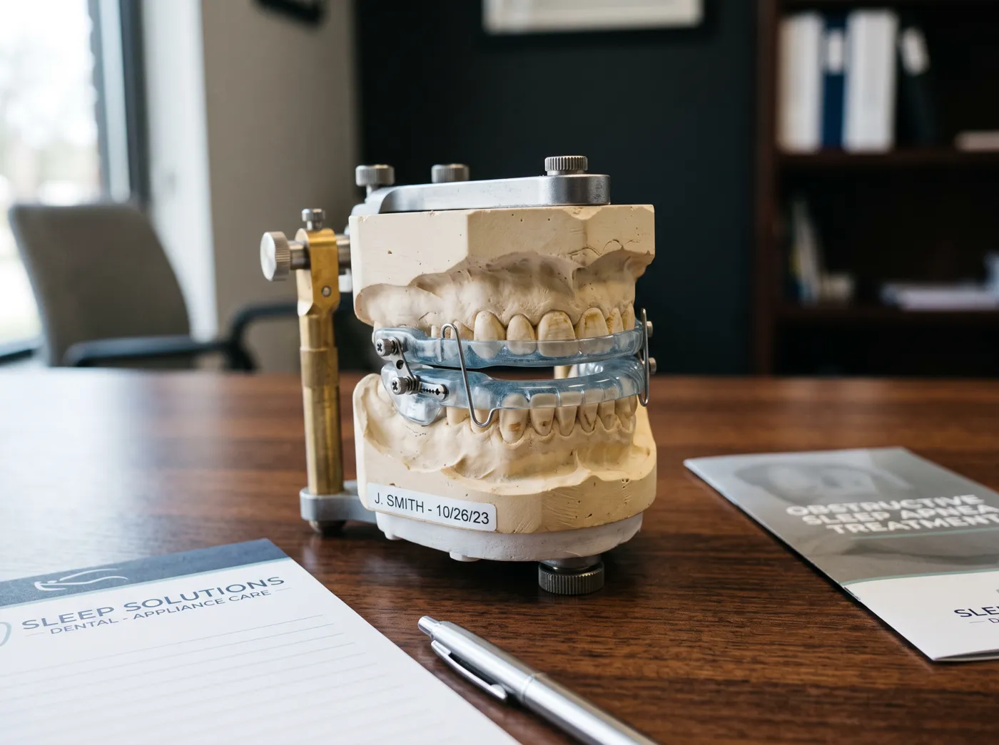 Sleep apnea oral appliance consult at Omni Dental in Arlington Heights, IL