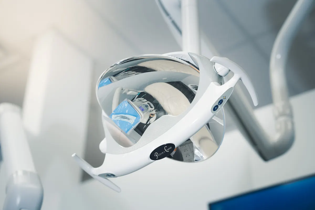 Laser handpiece display at Omni Dental in Arlington Heights, IL