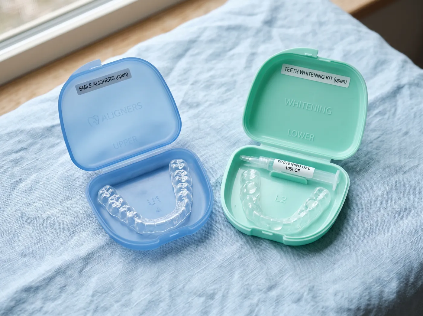Real smiles from our office at Omni Dental in Arlington Heights, IL