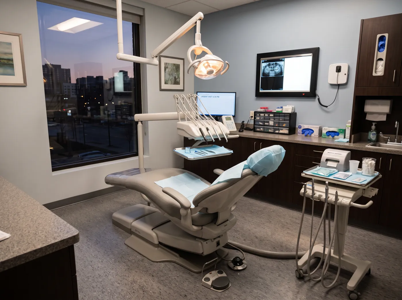 Emergency dentist real smiles from our office at Omni Dental in Arlington Heights, IL