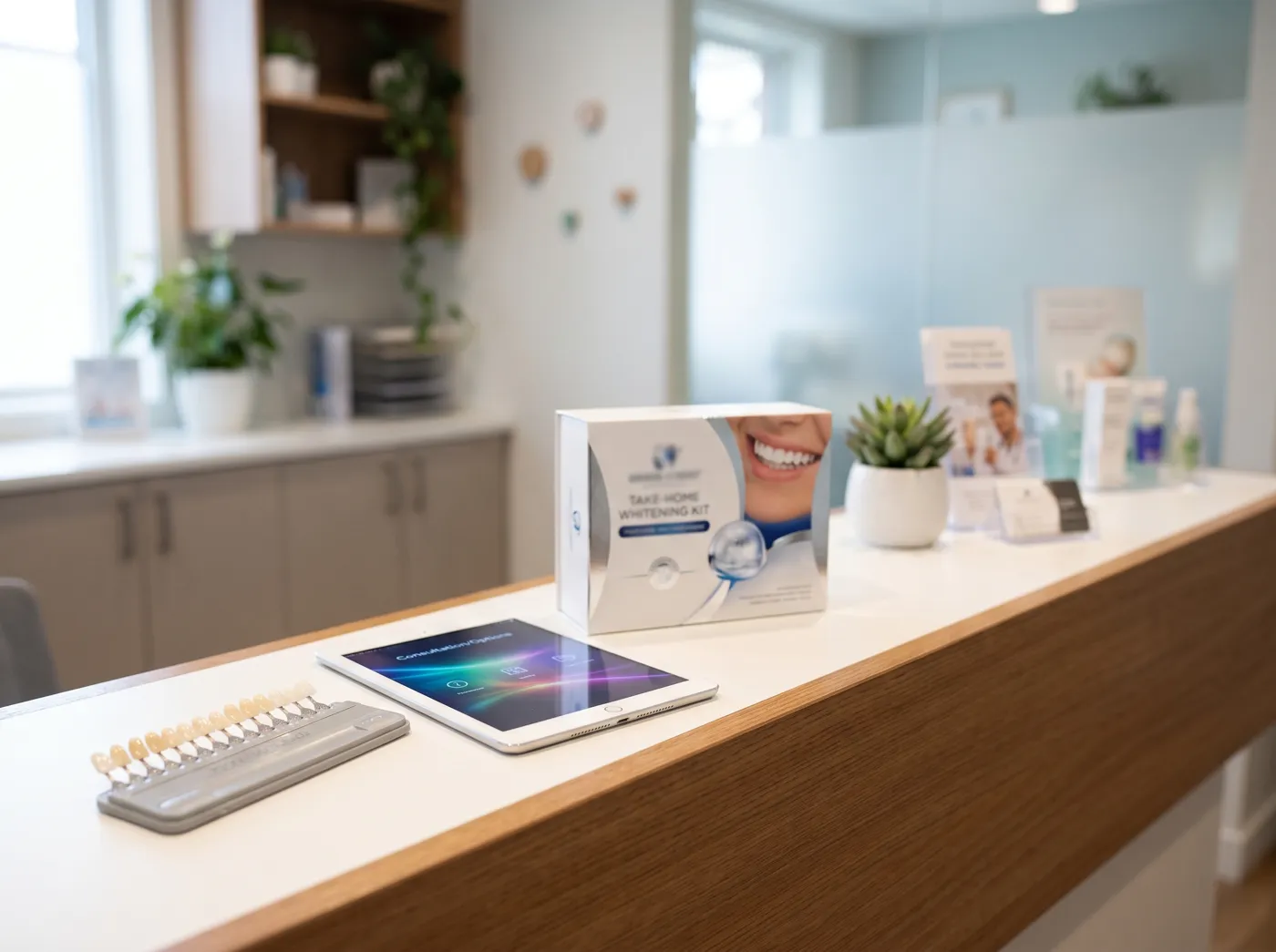 Get your whitening price at omni dental at Omni Dental in Arlington Heights, IL