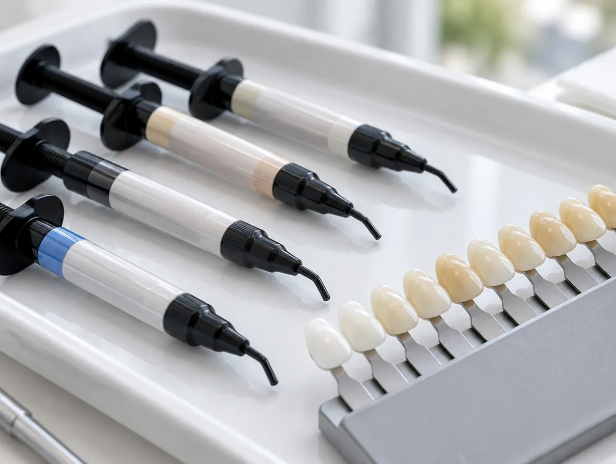What are composite resin veneers made of: Omni Dental, Arlington Heights, IL