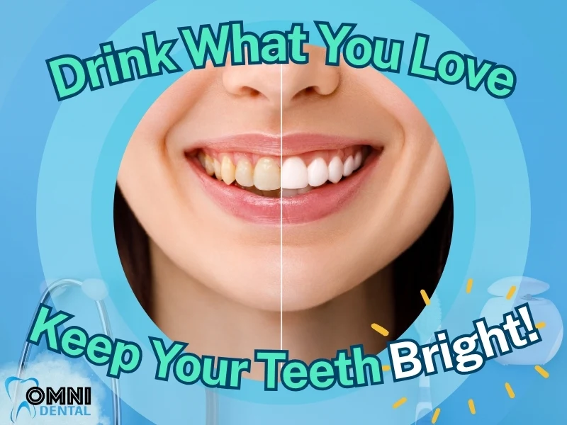 Teeth Whitening for Coffee and Wine Drinkers